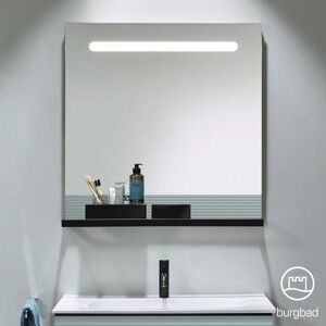 Burgbad Fiumo Miroir avec éclairage LED horizontal, SFXP080F3957,