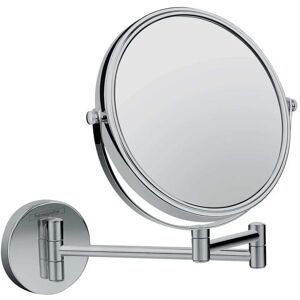 Hansgrohe Logis Universal Miroir cosmétique, grossissement x 1, x 3, 73561000,