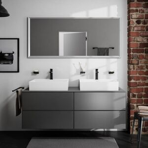 Hansgrohe Xarita E Miroir avec éclairage LED et variateur tactile, 54983700,