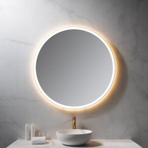 neoro n50 Metal Touch Miroir avec éclairage Ø 100 cm, éclairage sur le pourtour, direct + indirect, BN0035MI,