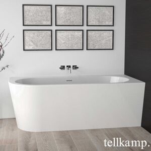 Tellkamp Pio Baignoire balnéo d’angle avec habillage, W100-255-S0-L-A/CR,