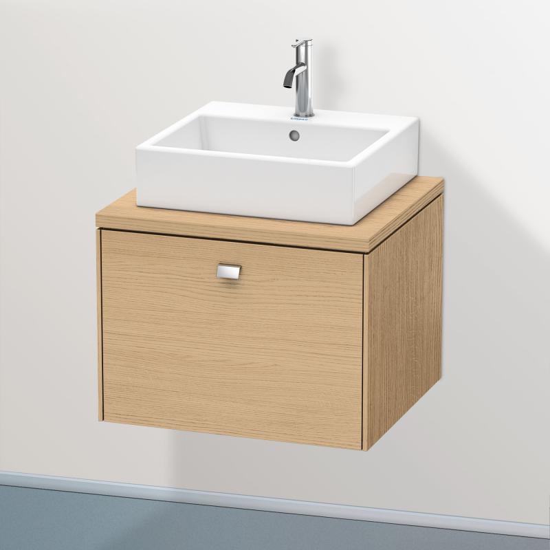 Duravit Brioso Meuble sous-vasque pour plan de toilette avec 1 tiroir, BR511001030,