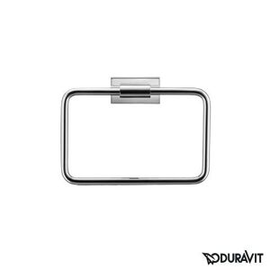 Duravit Karree Anneau porte-serviette de toilette, 0099611000,