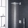 Grohe Grohtherm SmartControl Colonne de douche avec thermostat et douche de tête Rainshower 310 SmartActive Cube, 34706000,