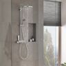 Grohe Vitalio Joy 310 Colonne de douche avec mitigeur thermostatique, montage mural, 26401001,