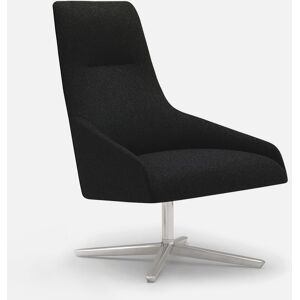 Andreu World Alya Fauteuil avec dossier haut, tissu, BU-1520#Fuß#alu.pol.#191,