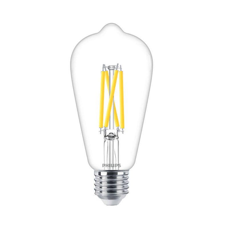 Philips Ampoule LED avec WarmGlow Edison, E27, intensité variable, 8719514323919