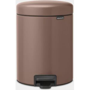 Poubelle à Pédale NewIcon 5L, Brabantia Satin Taupe - BRABANTIA - Publicité Poubelle à Pédale NewIcon 5L, Brabantia Satin Taupe - BRABANTIA - Publicité