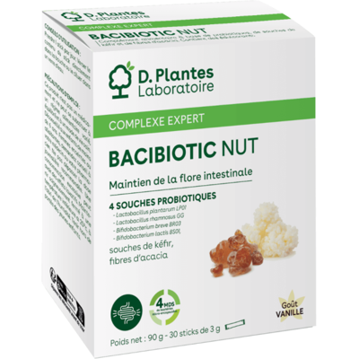 D.Plantes Bacibiotic 30 Sticks - D. Plantes - Publicité D.Plantes Bacibiotic 30 Sticks - D. Plantes - Publicité