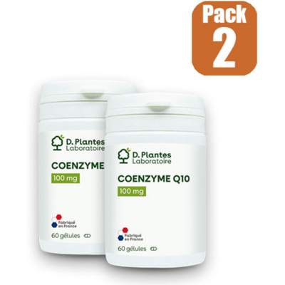 D.Plantes Pack Coenzyme Q10 50 Mg 2 x 60 Gélules - D. Plantes - Publicité D.Plantes Pack Coenzyme Q10 50 Mg 2 x 60 Gélules - D. Plantes - Publicité