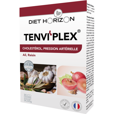 Diet Horizon Tenvi'Plex 30 Extraits Végétaux - Soutient la Pression - Publicité Diet Horizon Tenvi'Plex 30 Extraits Végétaux - Soutient la Pression - Publicité