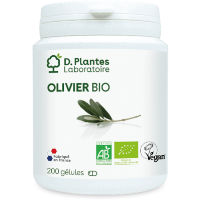 Olivier BIO 200 gélules - D.Plantes - Cœur et Cholestérol - Publicité Olivier BIO 200 gélules - D.Plantes - Cœur et Cholestérol - Publicité
