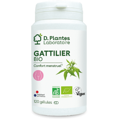 D.Plantes Gattilier Bio 120 Gélules - D. Plantes - Publicité D.Plantes Gattilier Bio 120 Gélules - D. Plantes - Publicité