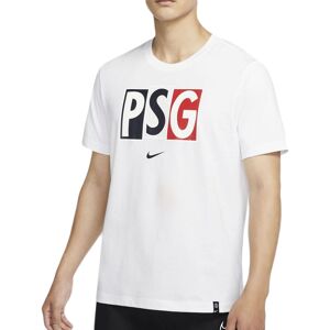 Nike PSG T-shirt Blanc Homme Nike CD1 S - Publicité