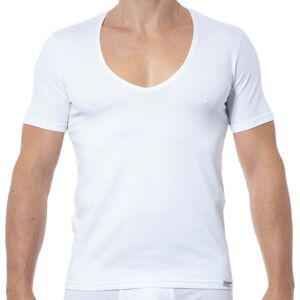 Doreanse T-Shirt Essential Col V Blanc Blanc S