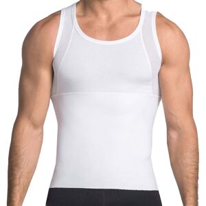 LEO DÃ©bardeur Coton Compression ModÃ©rÃ©e Blanc Blanc S