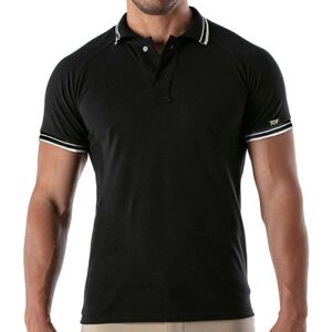 TOF Paris Polo Patriot Coton Noir Noir XS