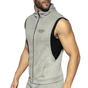 ES Collection Veste Sport Ã  Capuche First Class Gris ChinÃ© Gris XXXL