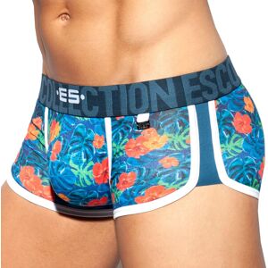 ES Collection Shorty Double Side Flowers Bleu Marine Marine L