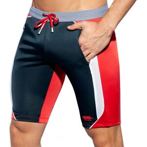 ES Collection Short Cycliste Sportive Marine - Rouge Marine L