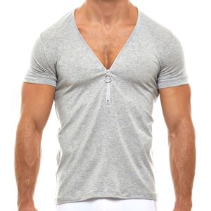 Modus Vivendi T-Shirt Zipper Gris Gris M