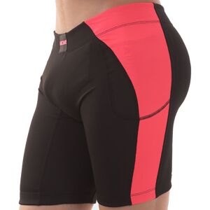 Barcode Short Cycliste Jonjon Noir - Rose Fluo Noir M