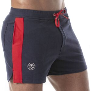 TOF Paris Short Football Bleu Marine Marine S