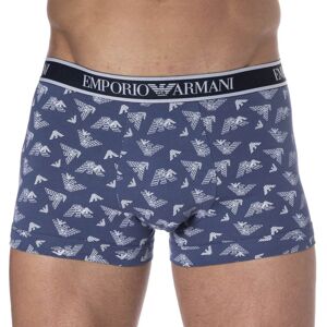 Emporio Armani Boxer Core Logoband Coton Bleu Indigo Logo Bleu M