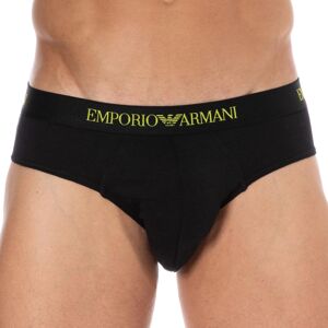 Emporio Armani Slip Pure Cotton Noir Noir M