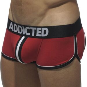 Addicted Shorty Bottomless Double Piping Rouge Rouge S