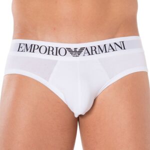 Emporio Armani Slip Stretch Cotton Blanc Blanc S