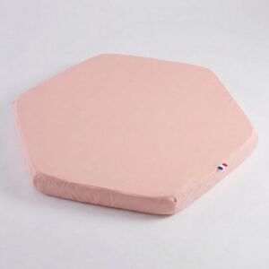 Atelier de Morphée Drap housse pour parc hexagonal couleurs Lila 100x100 - Publicité Atelier de Morphée Drap housse pour parc hexagonal couleurs Lila 100x100 - Publicité