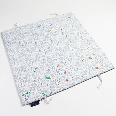 Atelier de Morphée Tapis de coloriage pour parc 100x100 - Publicité Atelier de Morphée Tapis de coloriage pour parc 100x100 - Publicité