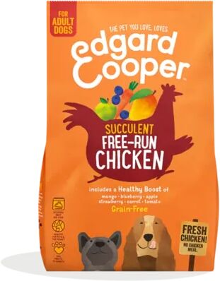 Edgard & Cooper Croquettes Sans Céréales Au Poulet Frais 12 Kg