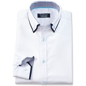 L'Homme Moderne Chemise été Fashion-Class blanc - Publicité L'Homme Moderne Chemise été Fashion-Class blanc - Publicité
