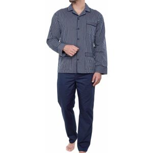 L'Homme Moderne Pyjama coton bleu nuit - Publicité L'Homme Moderne Pyjama coton bleu nuit - Publicité