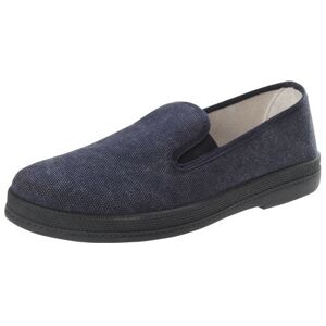 L'Homme Moderne Mocassins toile denim - Publicité L'Homme Moderne Mocassins toile denim - Publicité