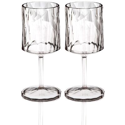 L'Homme Moderne Verres à vin incassables - lot de 2 - Publicité L'Homme Moderne Verres à vin incassables - lot de 2 - Publicité
