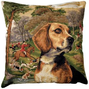 L'Homme Moderne Housses de coussin chiens de chasse - Beagle - Publicité L'Homme Moderne Housses de coussin chiens de chasse - Beagle - Publicité