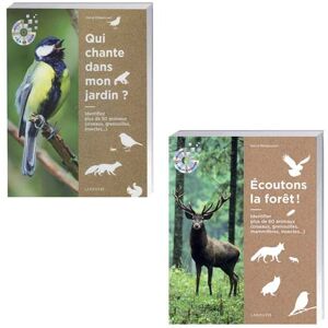 L'Homme Moderne Lot de 2 ouvrages : Qui chante dans mon jardin ? + Écoutons la forêt ! - Publicité L'Homme Moderne Lot de 2 ouvrages : Qui chante dans mon jardin ? + Écoutons la forêt ! - Publicité