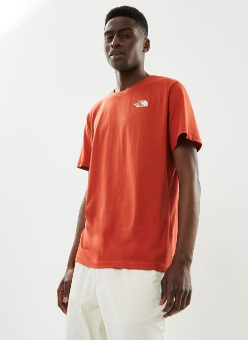 M Foundation Graphic Tee S/S - Eu par The North Face Orange XL Accessoires