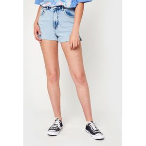 Raw Hem Slit Denim Shorts N par NA-KD Bleu 38 Accessoires - Publicité