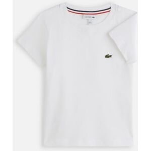 T-Shirt MC TJ1442 Lacoste Enfant par Lacoste Blanc 6A Accessoires - Publicité