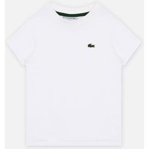 T-shirt enfant Lacoste TJ1122 par Lacoste Blanc 16A Accessoires - Publicité