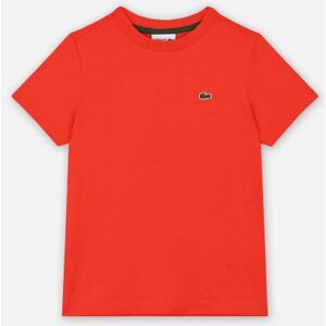 T-shirt enfant TJ1122 par Lacoste Bleu 16A Accessoires - Publicité