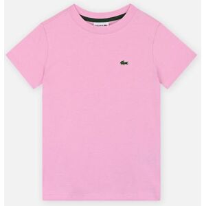 T-shirt enfant TJ1122 par Lacoste Rose 8A Accessoires - Publicité