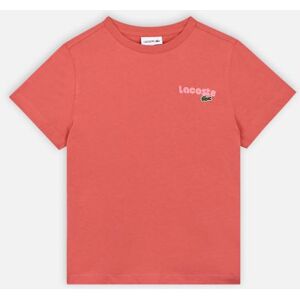 Tee-shirt enfant TJ7971 par Lacoste Orange 14A Accessoires - Publicité