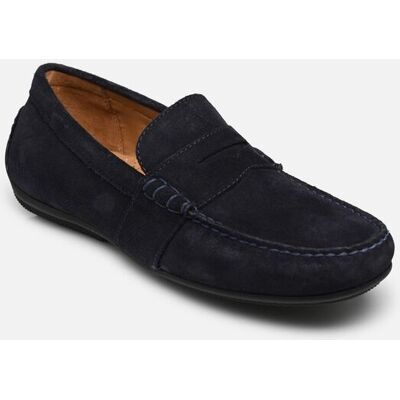 REYNOLD-CASUAL SHOE-DRIVER par Polo Ralph Lauren Cuir Bleu 41 Homme - Publicité REYNOLD-CASUAL SHOE-DRIVER par Polo Ralph Lauren Cuir Bleu 41 Homme - Publicité