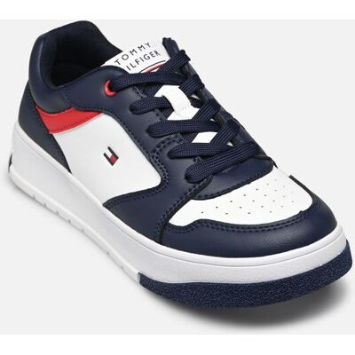 Low cut lace-up sneaker A par Tommy Hilfiger Textile / Synthétique Bleu 30 Enfant - Publicité Low cut lace-up sneaker A par Tommy Hilfiger Textile / Synthétique Bleu 30 Enfant - Publicité