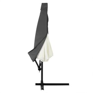 Deuba® Housse pour parasol 3,5m anthracite avec fermeture éclair - Publicité